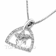 18K White Gold Diamond Pendant P2229. 18K White Gold Diamond Pendant P2229, Diamond Pendants. Necklaces & Pendants. Top Diamonds & Jewelry