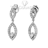 Diamond Dangling Earrings E2008. Diamond Dangling Earrings E2008, Dangle Earrings. Earrings. Top Diamonds & Jewelry