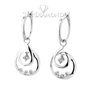 Diamond Earrings E1920. Diamond Earrings E1920, Dangle Earrings. Earrings. Top Diamonds & Jewelry