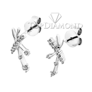 Diamond Earrings E1924. Diamond Earrings E1924, Diamond Earrings. Earrings. Top Diamonds & Jewelry