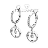 Diamond Dangling Earrings E1938. Diamond Dangling Earrings E1938, Dangle Earrings. Earrings. Top Diamonds & Jewelry