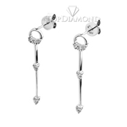 Diamond Dangling Earrings E2077. Diamond Dangling Earrings E2077, Dangle Earrings. Earrings. Top Diamonds & Jewelry