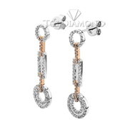 Diamond Dangling Earrings E2072. Diamond Dangling Earrings E2072, Dangle Earrings. Earrings. Top Diamonds & Jewelry