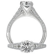 Ritani Bella Vita Engagement Ring Setting – 1R2395CRP-$700 GIFT CARD INCLUDED WITH PURCHASE. Ritani Engagement Ring Setting 1R2395CRP-$700 GIFT CARD INCLUDED WITH PURCHASE, Engagement Rings. Ritani. Hung Phat Diamonds & Jewelry