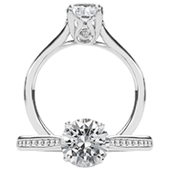 Ritani Bella Vita Engagement Ring Setting – 1R2486CR-$100USD GIFT CARD INCLUDED WITH PURCHASE. Ritani Engagement Ring Setting 1R2486CR-$100USD GIFT CARD INCLUDED WITH PURCHASE, Engagement Rings. Ritani. Hung Phat Diamonds & Jewelry