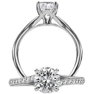 Ritani Bella Vita Engagement Ring Setting – 1R2490CR-$100 GIFT CARD INCLUDED WITH PURCHASE. Ritani Engagement Ring Setting 1R2490CR-$100 GIFT CARD INCLUDED WITH PURCHASE, Engagement Rings. Ritani. Hung Phat Diamonds & Jewelry