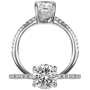 Ritani Bella Vita Engagement Ring Setting – 1R2491CR-$100 GIFT CARD INCLUDED WITH PURCHASE. Ritani Engagement Ring Setting 1R2491CR-$100 GIFT CARD INCLUDED WITH PURCHASE, Engagement Rings. Ritani. Hung Phat Diamonds & Jewelry