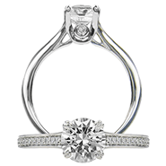 Ritani Bella Vita Engagement Ring Setting – 1R2493CR-$100 GIFT CARD INCLUDED WITH PURCHASE. Ritani Engagement Ring Setting 1R2493CR-$100 GIFT CARD INCLUDED WITH PURCHASE, Engagement Rings. Ritani. Hung Phat Diamonds & Jewelry