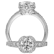 Ritani Bella Vita Engagement Ring Setting – 1R2535CR-$700 GIFT CARD INCLUDED WITH PURCHASE. Ritani Engagement Ring Setting 1R2535CR-$700 GIFT CARD INCLUDED WITH PURCHASE, Engagement Rings. Ritani. Hung Phat Diamonds & Jewelry