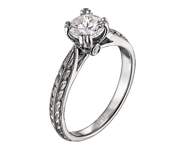 Scott Kay Vintage Collection – Flame Engraved Diamond Engagement Ring – M1125RD07-$300 GIFT CARD INCLUDED WITH PURCHASE. Scott Kay Engraved Round Engagement Ring Setting SK M1125RD07-$300 GIFT CARD INCLUDED WITH PURCHASE, Engagement Rings. Scott Kay. Hung Phat Diamonds & Jewelry