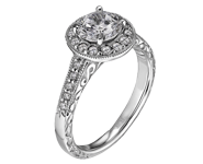 Scott Kay Vintage Collection – Flame Engraved Diamond Engagement Ring – M1227RD10-$700 GIFT CARD INCLUDED WITH PURCHASE. Scott Kay Engraved Engagement Ring Setting SK M1227RD10-$700 GIFT CARD INCLUDED WITH PURCHASE, Engagement Rings. Scott Kay. Hung Phat Diamonds & Jewelry