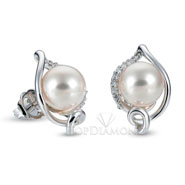 South Sea Pearl Earring E2437. South Sea Pearl Earring E2437, Pearl Earrings. Pearl Jewelry. TOP Diamonds & Jewelry