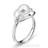 South Sea Pearl Ring B2490. South Sea Pearl Ring B2490, Pearl Rings. Pearl Jewelry. Hung Phat Diamonds & Jewelry