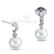 South Sea Pearl Earring E0266. South Sea Pearl Earring E0266, Pearl Earrings. Pearl Jewelry. TOP Diamonds & Jewelry