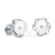 South Sea Pearl Earring E1538. South Sea Pearl Earring E1538, Pearl Earrings. Pearl Jewelry. TOP Diamonds & Jewelry