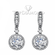 Diamond Dangling Earrings E2216. Diamond Dangling Earrings E2216, Dangle Earrings. Earrings. Top Diamonds & Jewelry