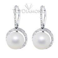 South Sea Pearl Earrings E0619. South Sea Pearl Earrings E0619, Pearl Earrings. Pearl Jewelry. TOP Diamonds & Jewelry
