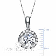 18K White Gold Diamond Pendant Setting P2583. 18K White Gold Diamond Pendant Setting P2583, Diamond Pendants. Necklaces & Pendants. Top Diamonds & Jewelry