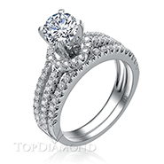 Diamond Engagement Set Mounting Style BD2812. Prong Diamond Engagement Ring Setting BD2812, Matching Sets. Engagement Ring Settings. Top Diamonds & Jewelry