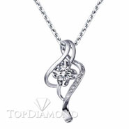 18K White Gold Diamond Pendant Setting P1612. 18K White Gold Diamond Pendant Setting P1612, Diamond Pendants. Necklaces & Pendants. Top Diamonds & Jewelry