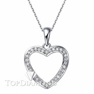 18K White Gold Diamond Pendant P1734. 18K White Gold Diamond Pendant P1734, Diamond Pendants. Necklaces & Pendants. Top Diamonds & Jewelry