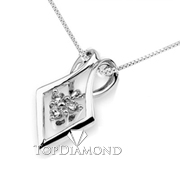 18K White Gold Diamond Pendant P1989. 18K White Gold Diamond Pendant P1989, Diamond Pendants. Necklaces & Pendants. Top Diamonds & Jewelry