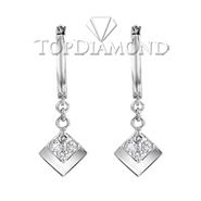Diamond Dangling Earrings E1864. Diamond Dangling Earrings E1864, Dangle Earrings. Earrings. Top Diamonds & Jewelry