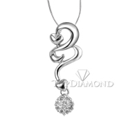 18K White Gold Diamond Pendant P2163. 18K White Gold Diamond Pendant P2163, Diamond Pendants. Necklaces & Pendants. Top Diamonds & Jewelry